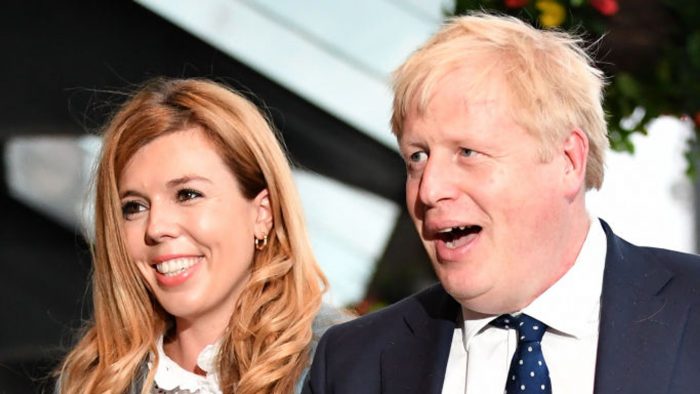 boris johnson and carrie symonds