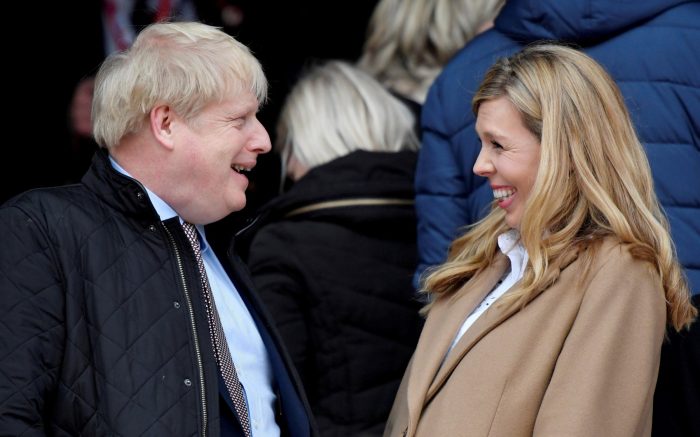 boris johnson and carrie symonds