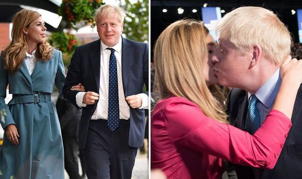 boris johnson and carrie symonds