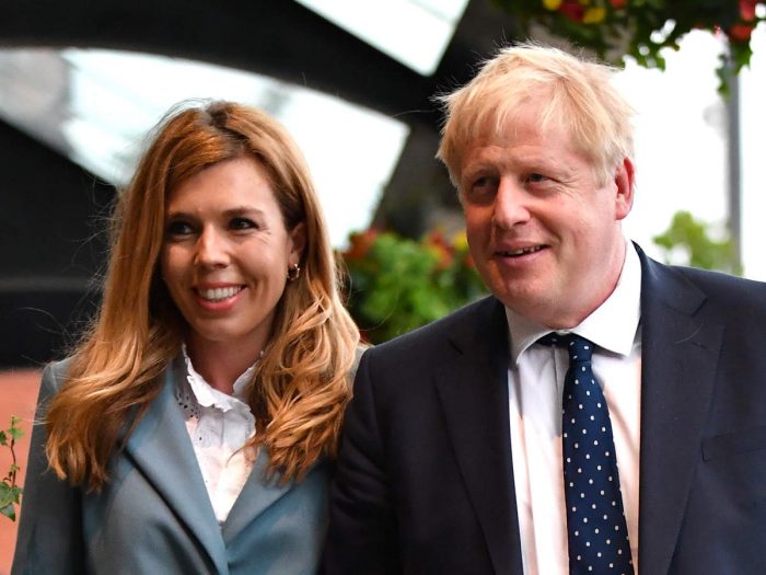 boris johnson and carrie symonds