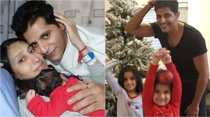 karanvir bohra with child