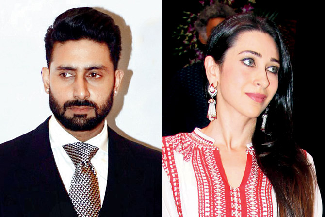 karishma kapoor and abhishek bachchan