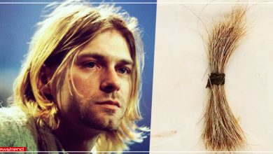 kurt cobain hair