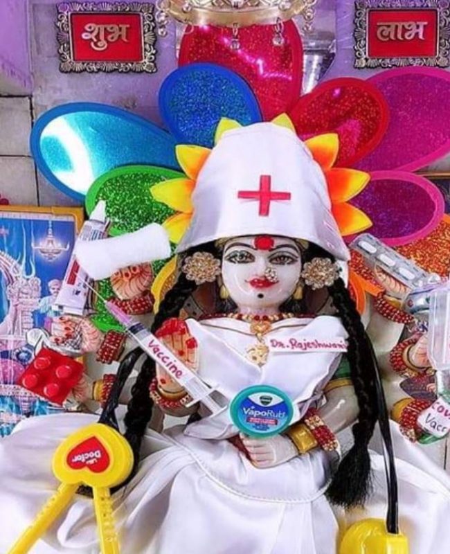 maa durga as doctor