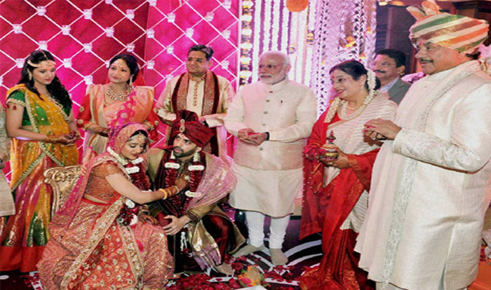 pm modi satrughan sinha son marriage