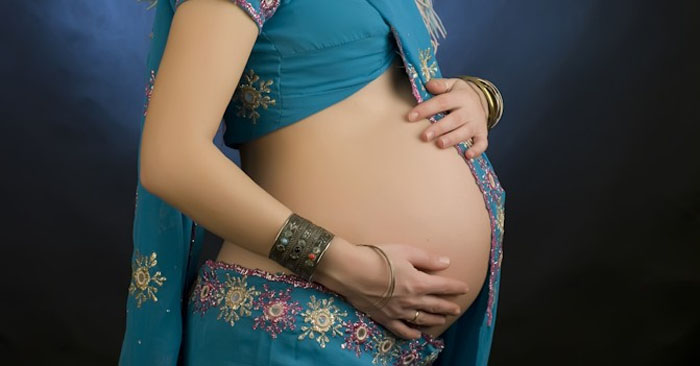 pregnant woman