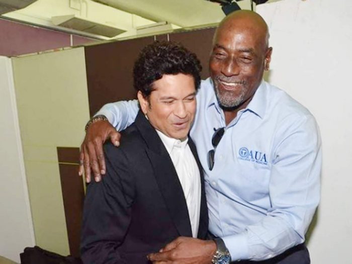 sachin tendulkar and vivian richards
