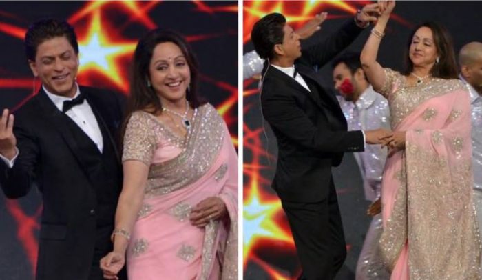 shahrukh khan and hema malini