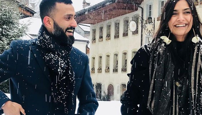 sonam kapoor and anand ahuja