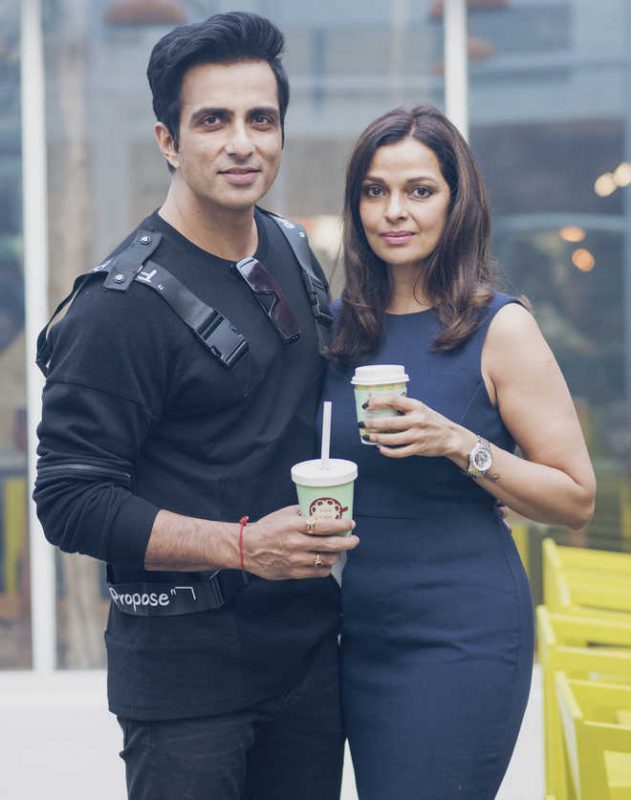 sonu sood and sonali sood