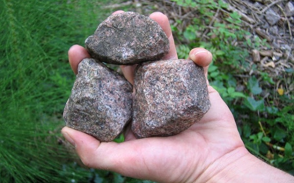 stones in hand