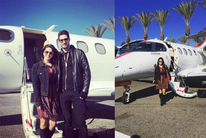 sunny leone private jet