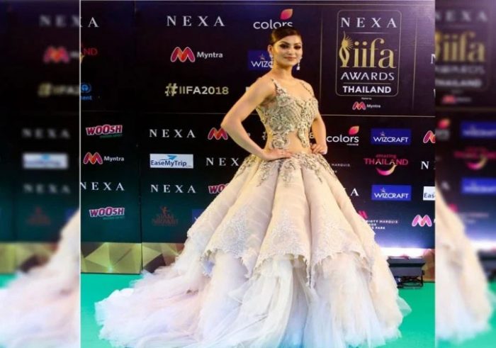 urvashi rautela 80 kg dress