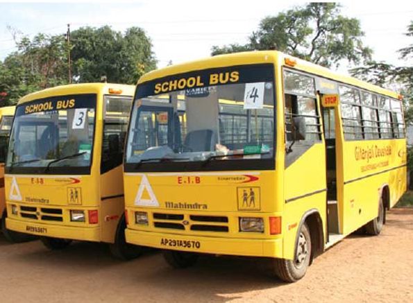 Why school buses are yellow in colour