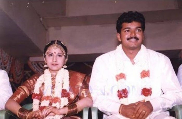 actor joseph vijay with wife