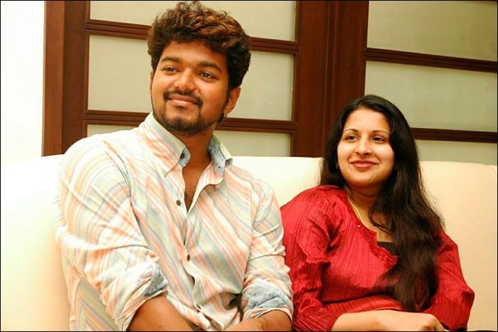 actor joseph vijay with wife