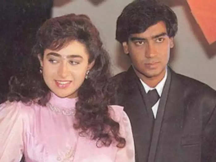 ajay devgan and karishma