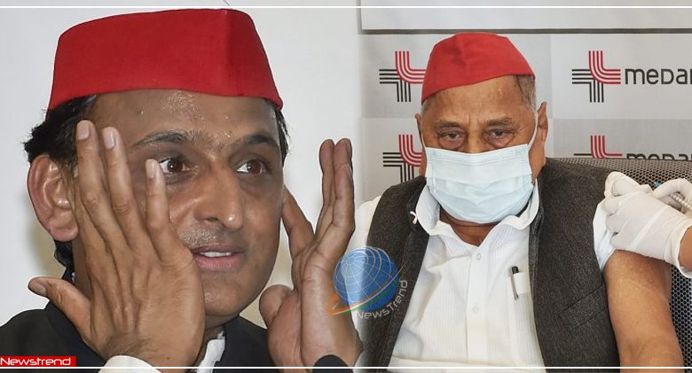 mulayam singh yadav corona vaccination