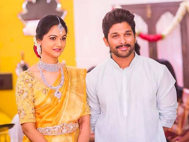 allu arjun and sneha reddy