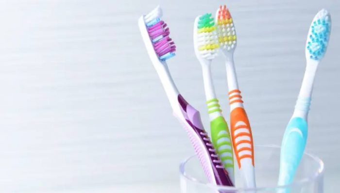 colorful toothbrush