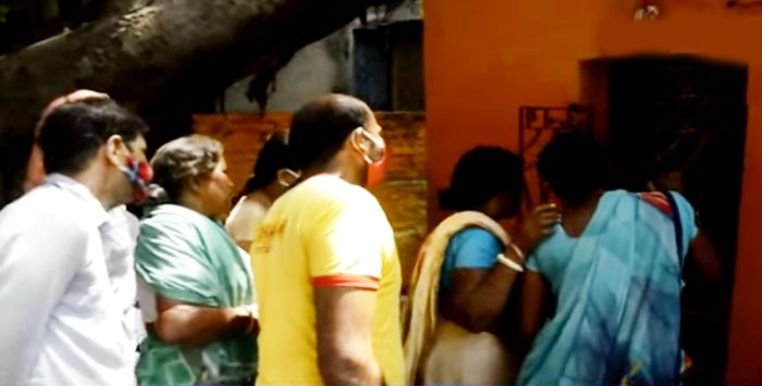 chinese woman arrested for uprooting shivling