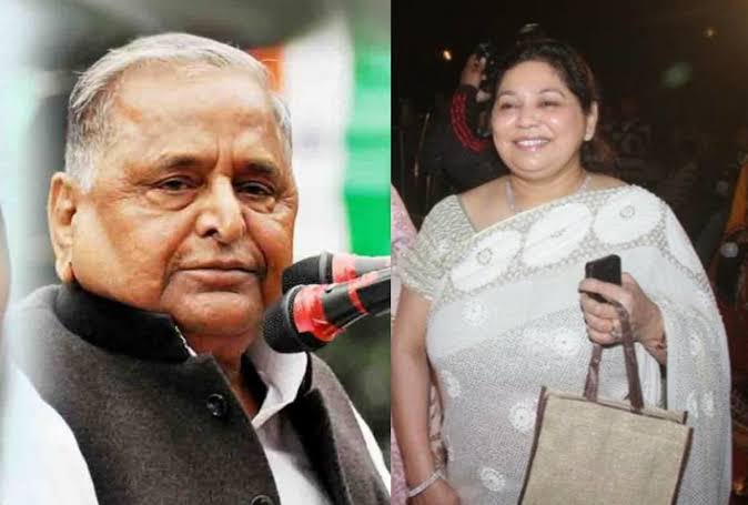 mulayam singh yadav sadhna gupta