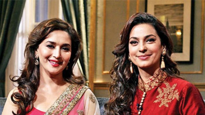 madhuri dixit and juhi chawla