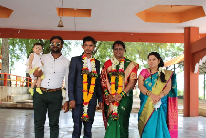 transgender marriage from nasik