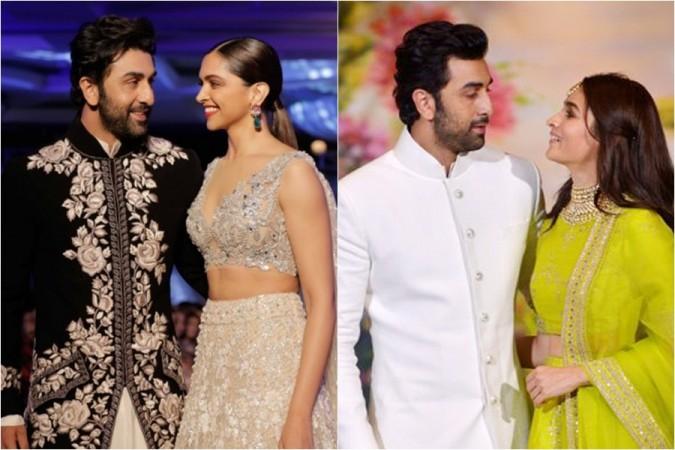 ranbir kapoor and alia bhatt and deepika 1