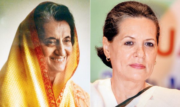 sonia gandhi and indira gandhi