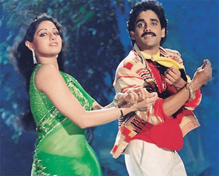 sridevi and nagarjuna