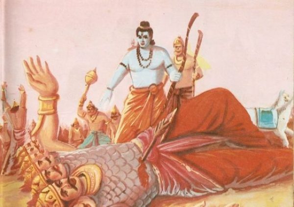 story of ravana death in ramayana
