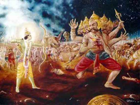 story of ravana death in ramayana