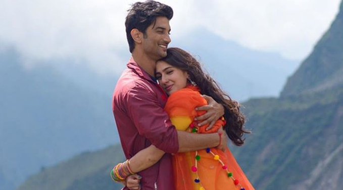 sushant singh rajput and sara ali khan