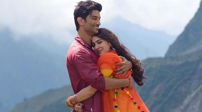 sushant singh rajput and sara ali khan