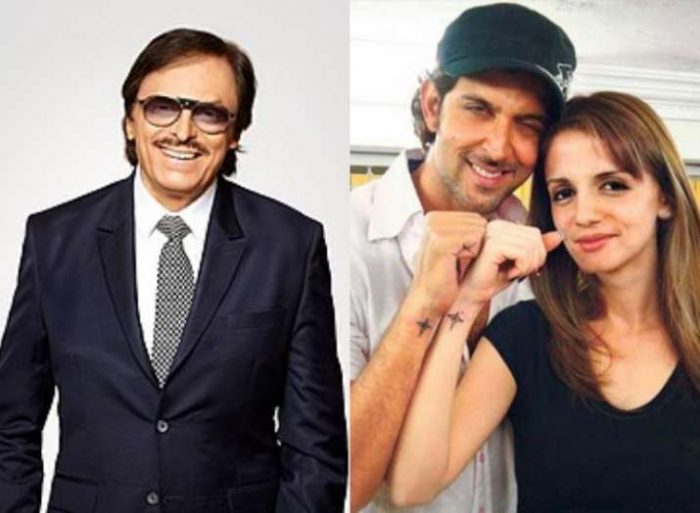 sussanne khan with father