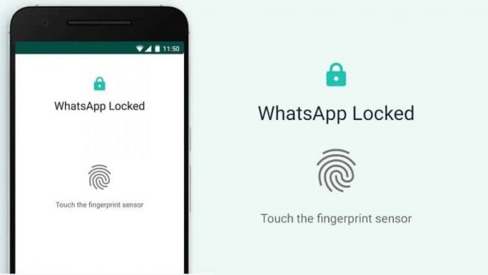 whatsapp fingerprint lock