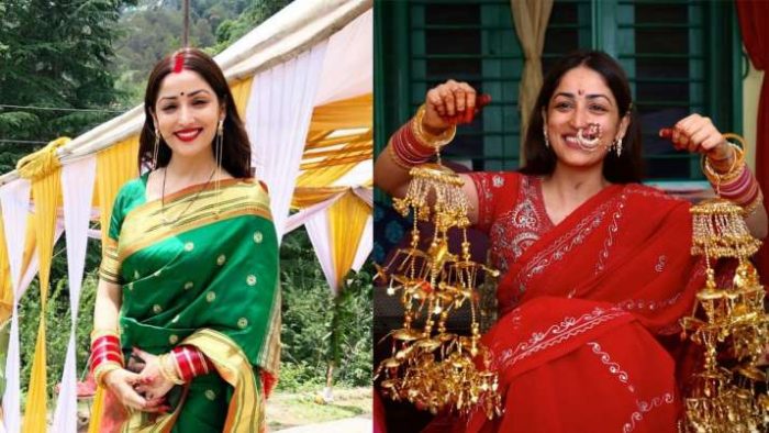 yami gautam in mother saree