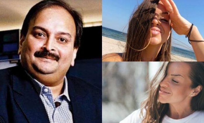 Mehul Choksi And his girlfriend barbara