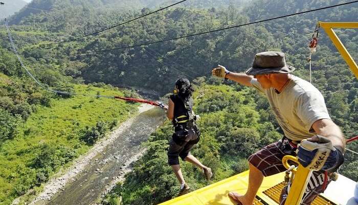 Bungee jumping