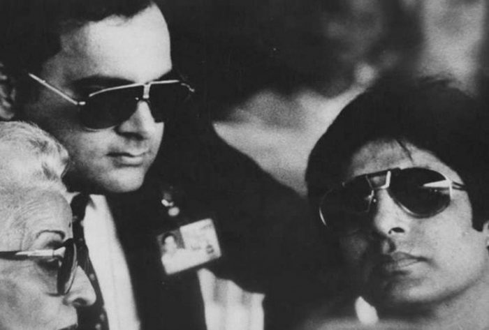 Amitabh And Rajiv Gandhi 