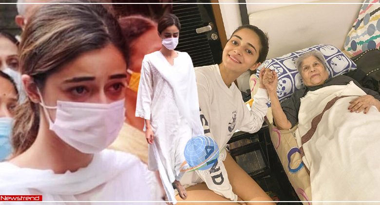 ananya pandey grandmother passed away