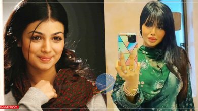 ayesha takia lips