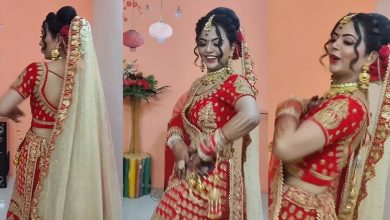bride dances