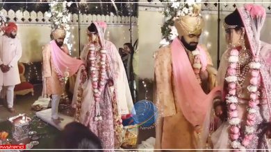 bride did 7 phere with groom with no hands