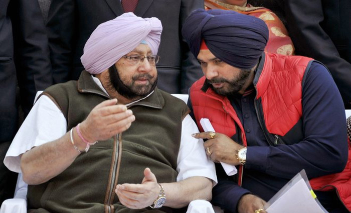 captain amrinder singh navjot singh siddhu