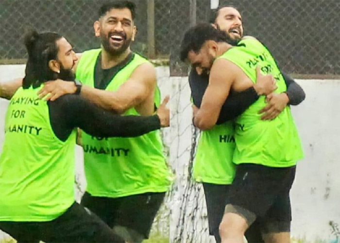 dhoni and ranveer