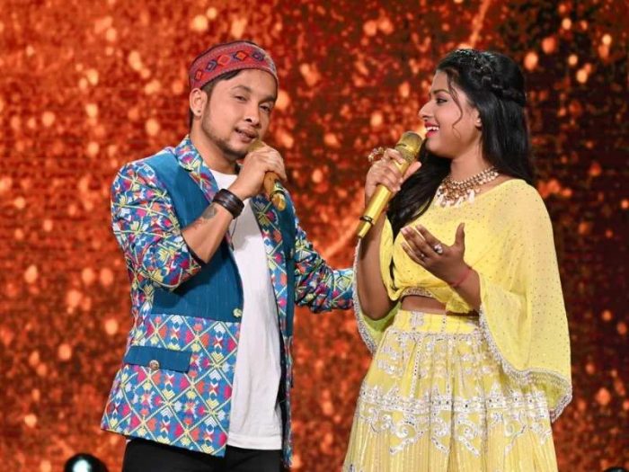 indian idol 12 pawandeep and arunita