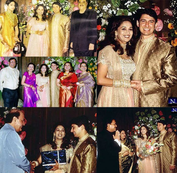 madhuri dixit marriage pics