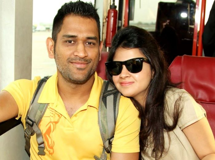 mahendra singh dhoni and sakshi 